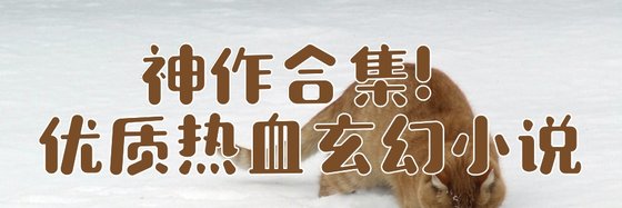 神作合集！优质热血玄幻小说